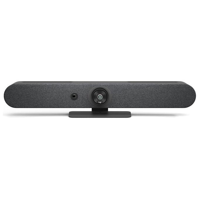 Logitech 960-001339 Rally Bar Mini Sistema di Videoconferenza 4K UHD 30fps 4x Zoom 120° Colore Grafite