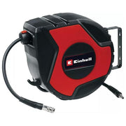 Einhell 4138005 TC-PH 150 Avvolgitubo ad aria compressa 15 m + 1,5 m 16 bar colore Nero-Rosso