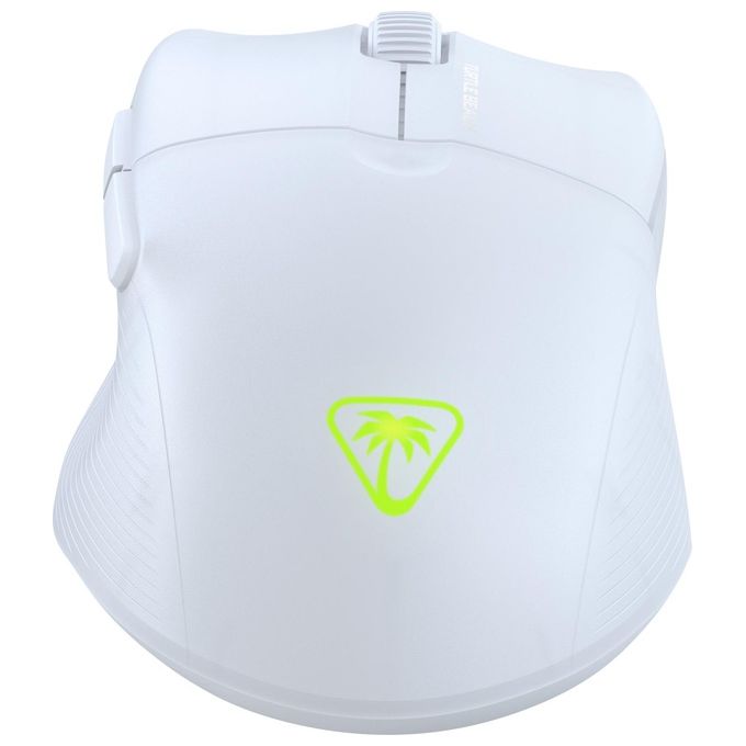 Turtle Beach TBM-1102-15 Pure Air Mouse da gioco wireless ultraleggero 54 g sensore 26000 DPI batteria 125 ore connessione 2,4 GHz Bluetooth colore Bianco