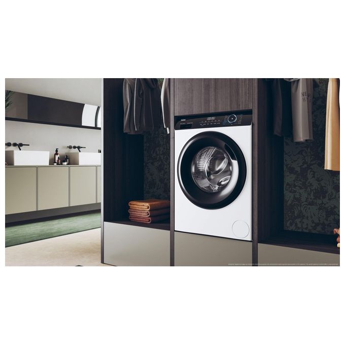 Haier HW90-B14939S8 Lavatrice a carica frontale 9 kg I-Pro Serie 3 1400 giri Classe A Motore Direct Motion