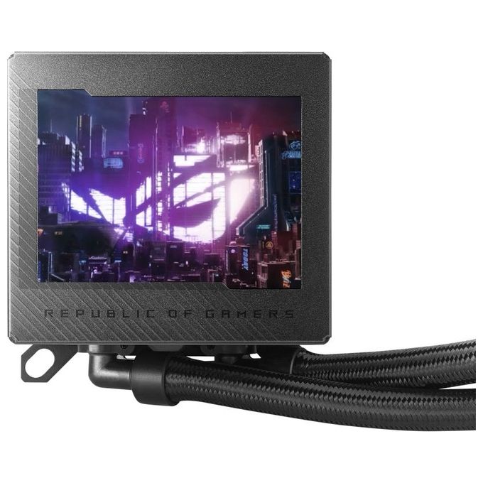 ASUS 90RC00K0-M0UAY0 ROG Ryujin III Dissipatore Liquido All-in-One con Display LCD 3,5'' Pompa 8a Generazione Ventole Noctua 120 mm 240mm colore Nero