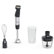 Moulinex DD673810 Quickchef+ Frullatore ad Immersione 3 in 1 1000 W 20 velocita' lame Powelix colore Nero