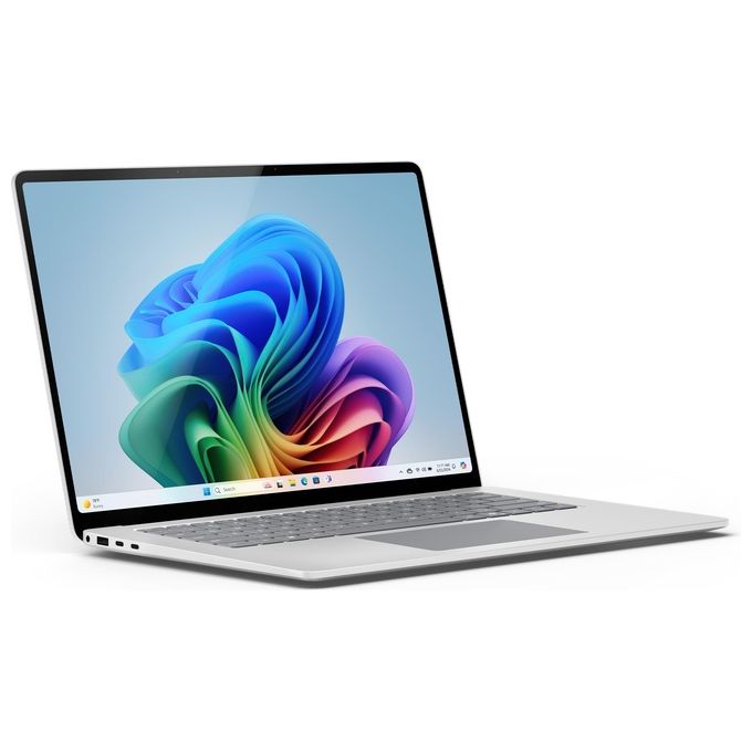 Microsoft ZHG-00010 Surface Laptop 7 Notebook Copilot+ PC 15'' Touch Snapdragon X Elite 16GB RAM 256GB SSD Windows 11 Home colore Platino