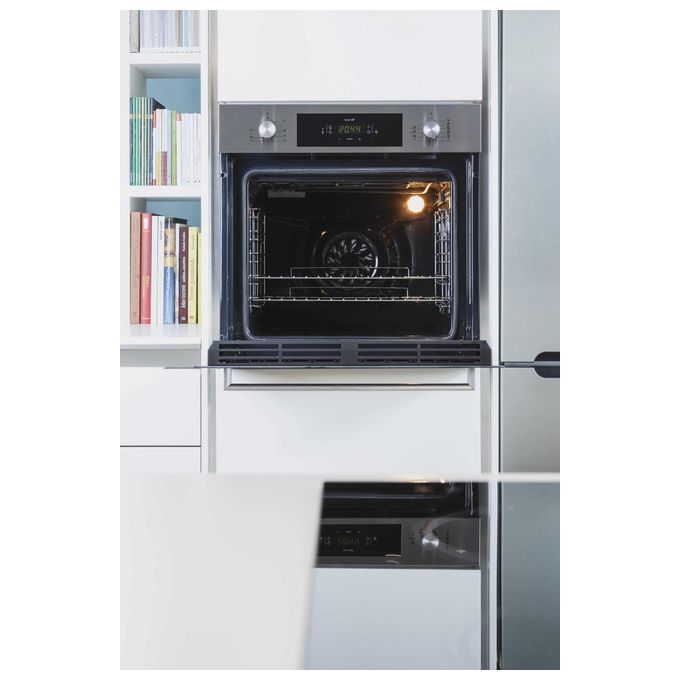 Candy FCP815X E0-E Forno Elettrico Multifunzione da Incasso Capacita' 70 Litri Classe energetica A+ 10 funzioni Wi-Fi + Bluetooth 60 cm Inox