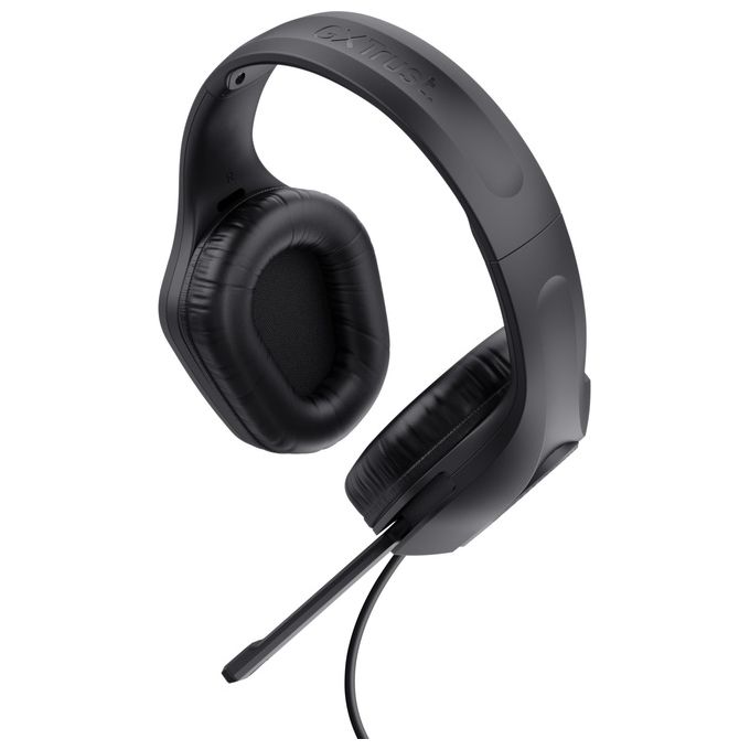 Trust GXT 415 Zirox Auricolare Cablato a Padiglione da Gaming Nero