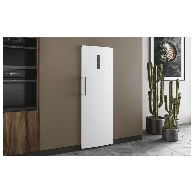 Haier H3F-285WE Instaswitch Congelatore Verticale 285 L 171 cm Classe E 38 dB No Frost Wi-Fi colore Bianco