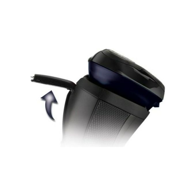 Remington R3002 R3 Style Series Rasoio elettrico Rotativo solo a secco 3 testine colore Nero Grigio