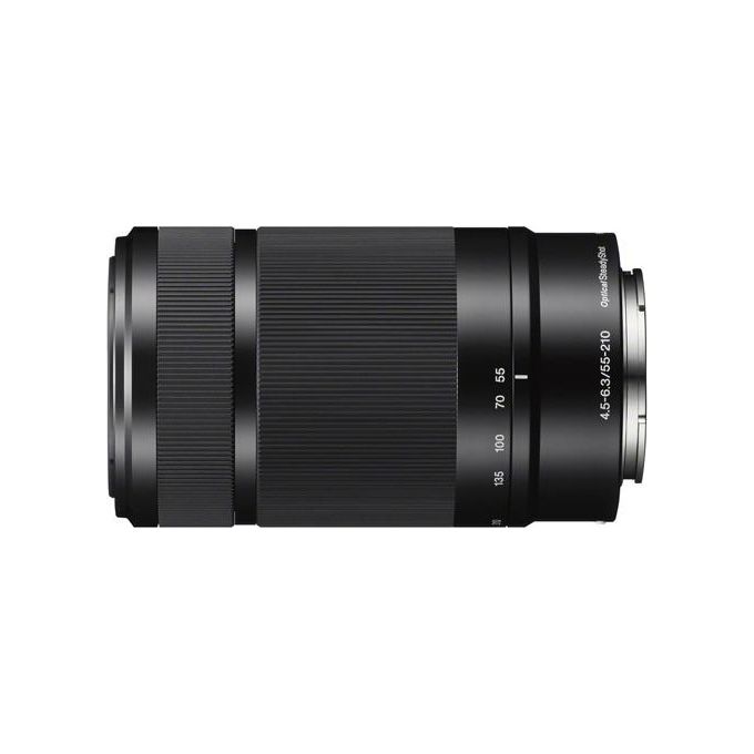 Sony SEL55210 Teleobiettivo con zoom 55-210mm F4.5-6.3, Innesto E, Nero