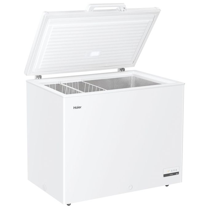 Haier HCE301E Congelatore a Pozzetto Orizzontale 300 L 84.5 cm Classe E 40 dB Fast Freeze colore Bianco