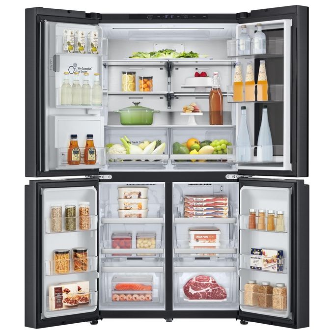 LG GMG960EVJE InstaView Frigorifero Multidoor 638 L 179 cm Classe E 40 dB No Frost Wi-Fi UVnano colore Nero