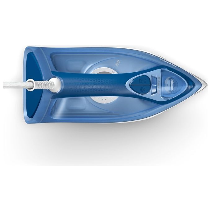 Philips DST3031-20 Serie 3000 Ferro da stiro a vapore 2400 W Piastra in Ceramica Colpo Vapore 180 g-min colore Blu
