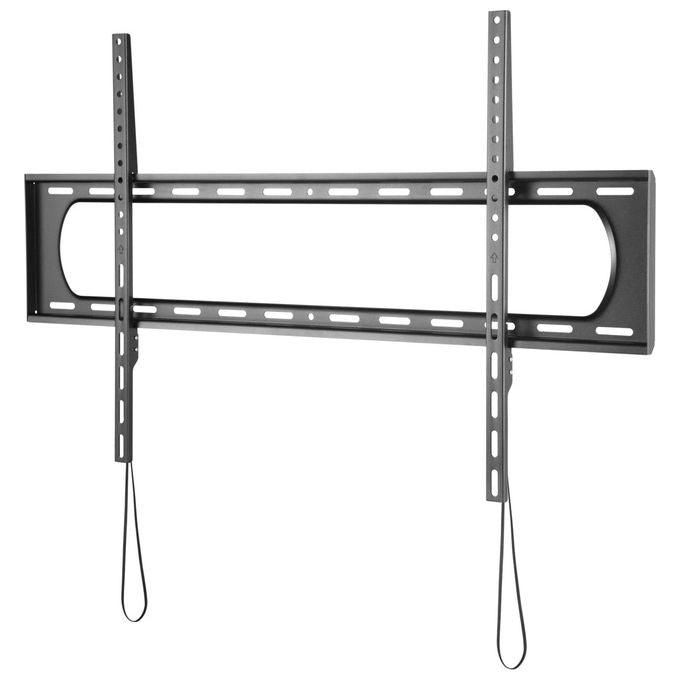 Equip 650338 Supporto a Parete Fisso per TV 60'' 120'' 120 Kg VESA 900x600 Acciaio inox colore Nero