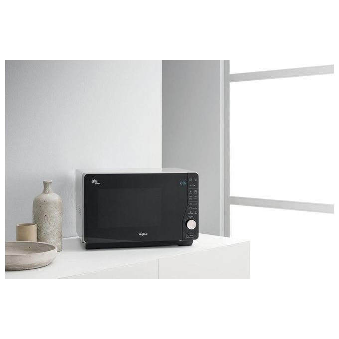 Whirlpool MWF 427 SL ExtraSpace Forno a Microonde con Grill 25 L 800 W Crisp Vapore Jet Start colore Argento