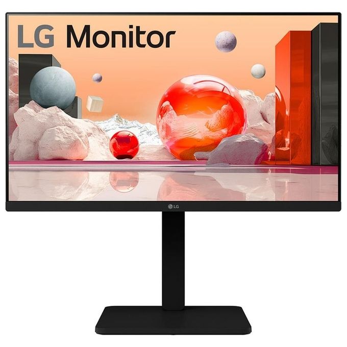 LG 24BA550-B Monitor PC IPS 23,8'' Full HD 1920x1080 100 Hz 5 ms Flicker-Free Altoparlanti Hub USB colore Nero