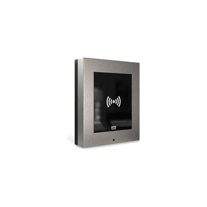 2N 9160344 Access Unit 2.0 Lettore Controllo Accessi RFID 125kHz 13.56MHz NFC PoE IP54 IK08 colore Nero