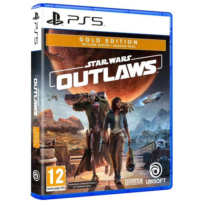 Star wars outlaws gold edition videogioco azione avventura per playstation 5 ubisoft