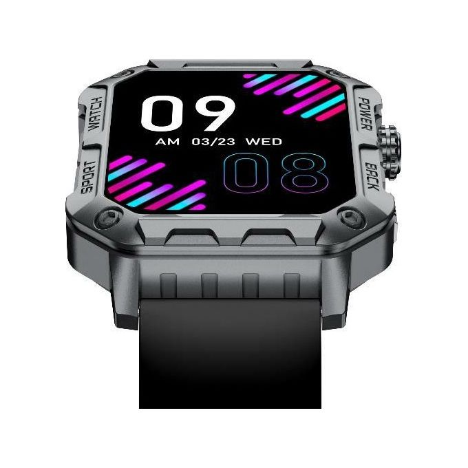 Nilox NXSWTRAILWATCH Trailwatch Smartwatch 1,91'' 320x385 Pixel Resistente all'Acqua IP67 Batteria 5 Giorni colore Nero