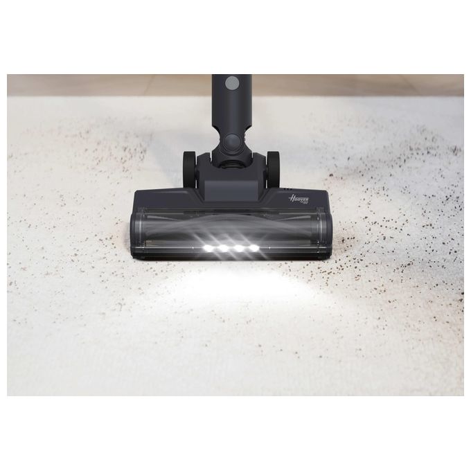 Hoover HFG10HX011 Go Scopa Elettrica Senza Filo Senza Sacchetto 0,55 L 200 W autonomia 45 min colore Grigio Magenta