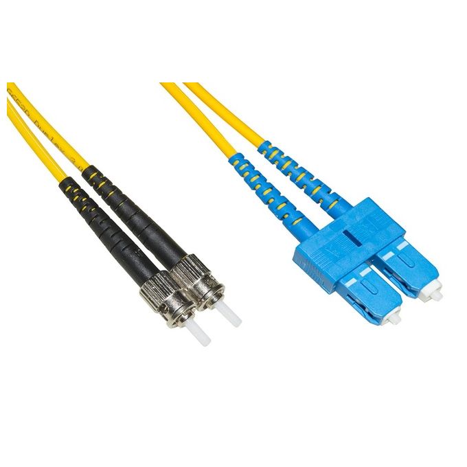 Link cavo fibra ottica sc a st singlemode duplex upc mt.10