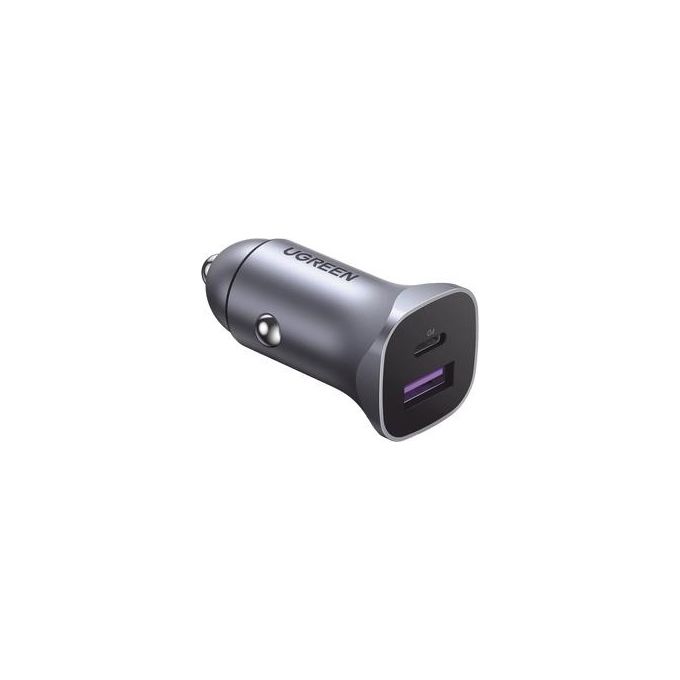 Ugreen Caricabatterie per Dispositivi Mobili Universale Alluminio Accendisigari Ricarica Rapida Auto