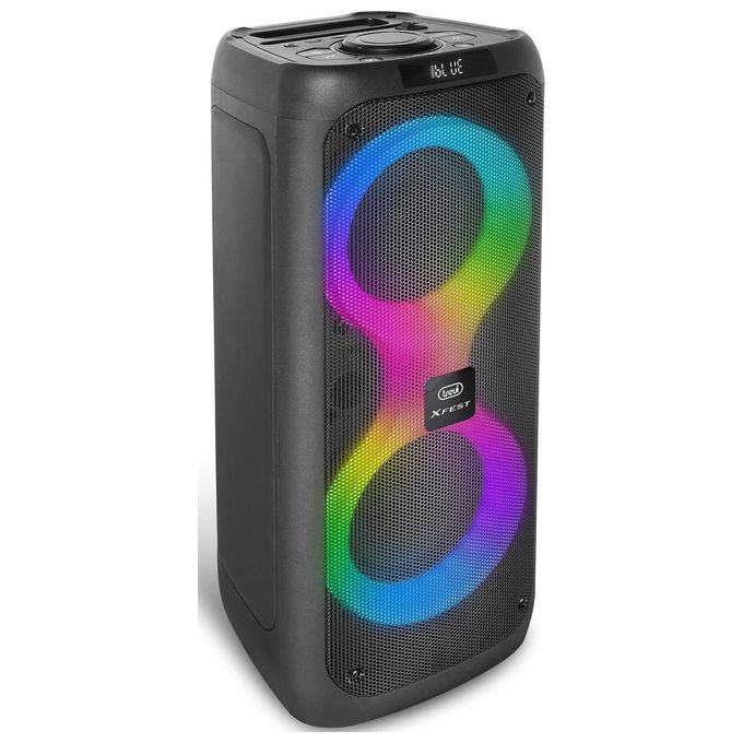 Trevi XF 480 KB XFest Altoparlante Amplificato Portatile 35W Wireless Karaoke USB Micro SD AUX-IN TWS Batteria Integrata colore Nero