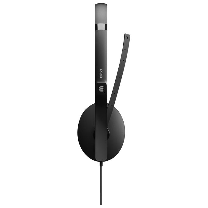 Epos 1000906 ADAPT 165T USB-C II Auricolare Cablato Padiglione Ufficio USB-C Jack 3.5mm Microfono Noise Cancelling Microsoft Teams colore Nero