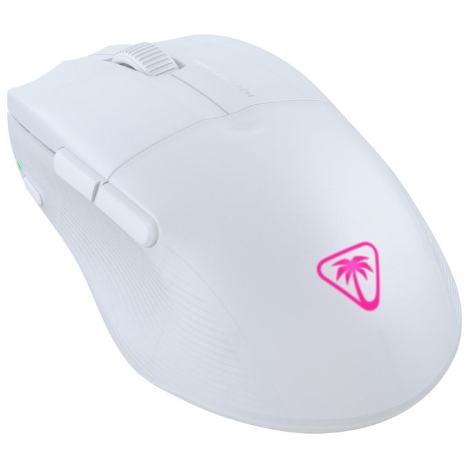 Turtle Beach TBM-1102-15 Pure Air Mouse da gioco wireless ultraleggero 54 g sensore 26000 DPI batteria 125 ore connessione 2,4 GHz Bluetooth colore Bianco