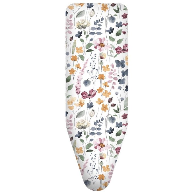 Colombo COP530 Foderina Copriasse da Stiro XL 2 Strati Cotone 100% Poliestere 250g-mq con Clip Fermanodo 140x55 cm colore Multicolore