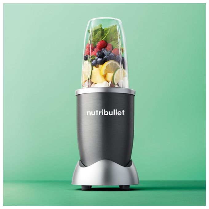 NutriBullet NB606DG Original 600 Frullatore da tavolo 600W con accessori colore Argento