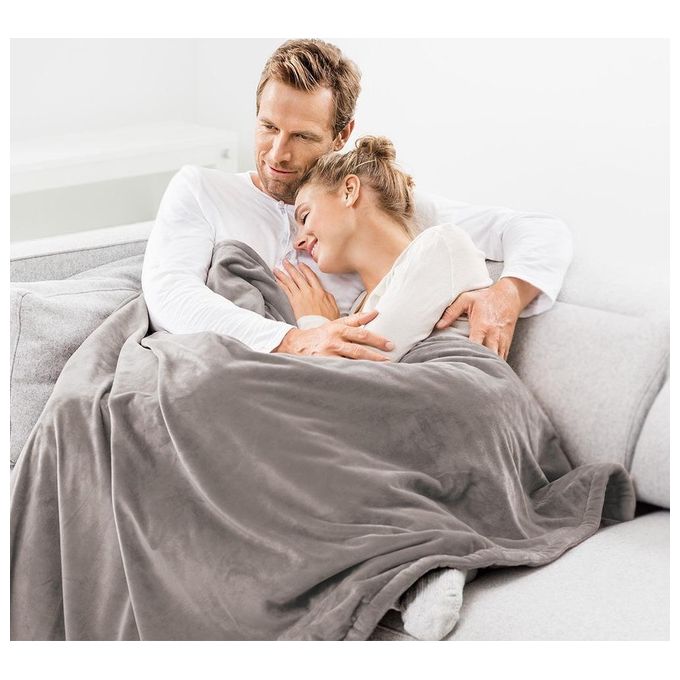 Beurer HD150 XXL Coperta Termica 150 W 6 livelli di temperatura 200x150 cm colore Taupe