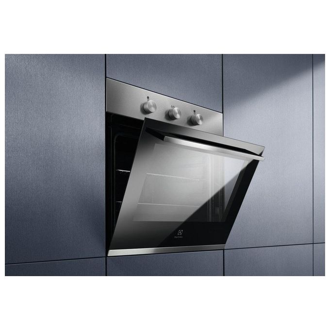 Electrolux KOHHH00BX3 Forno da incasso Elettrico Ventilato 58 L Classe A Funzione Vapore (60x56x58 cm) colore Inox