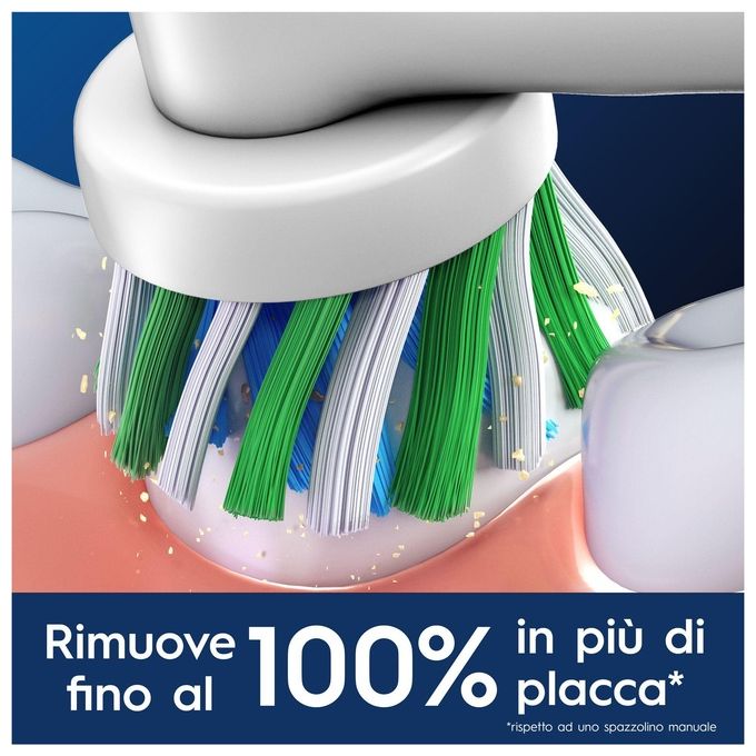 Oral-B 8700216018913 Pro Cross Action Testine di Ricambio per Spazzolino Elettrico 9 pz colore Bianco