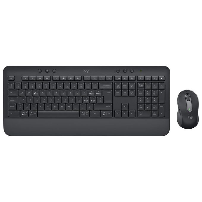 Logitech 920-010996 Signature MK650 Combo for Business Kit Tastiera e Mouse Wireless Bluetooth QWERTY Italiano colore Grafite