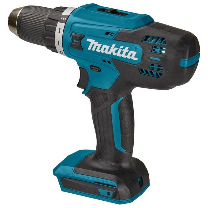 Makita DF488DWE Trapano Avvitatore 18 V 2 Velocita' 16 Regolazioni Coppia Mandrino 13 mm Batterie 1,5 Ah 2 Pezzi colore Nero Verde