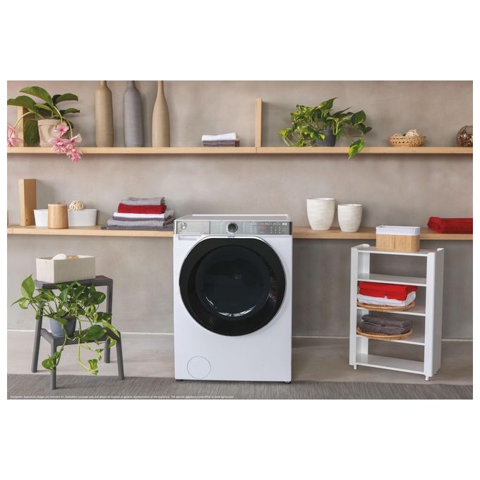 HOOVER H-WASH 550 H5WPB49AMBC8-1-S Lavatrice a caricamento frontale 9 Kg 1400 giri Classe A Motore Eco-Power Programma Auto Care 60x53x85 Bianco