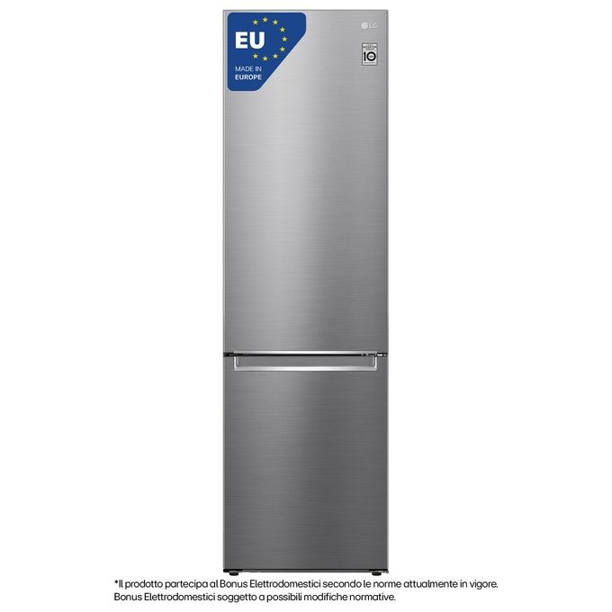 LG GBB72PZVCN1 Frigorifero Combinato 384 L 203 cm Classe C 35 dB Total No Frost Inverter (203x59,5x67,5 cm) colore Acciaio Inox
