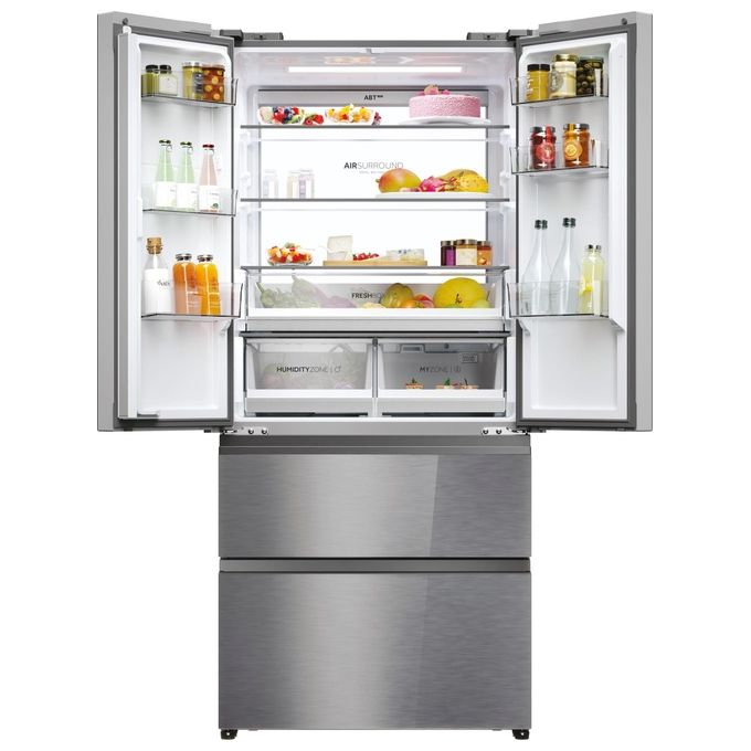 Haier HFR7819ENGC Serie 7 Frigorifero Multi Door 504 L 190 cm Classe E 36 dB No Frost WiFi colore Inox