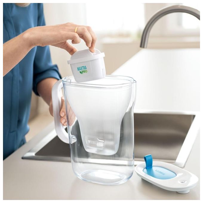 Brita Style Eco Verde Chiaro Bottiglia per Filtrare l'Acqua 24 Litri