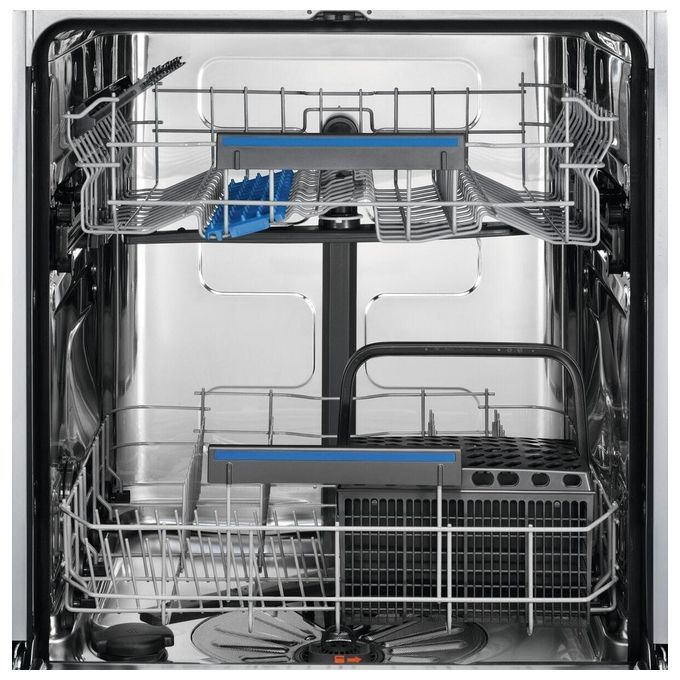 Electrolux KEQC2200L Serie 600 Lavastoviglie Incasso Scomparsa Totale 9 coperti Classe E AirDry SatelliteClean Inverter 46 dB (82x45x55 cm) colore Nero