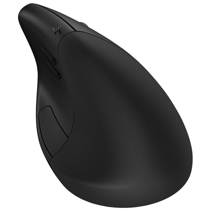 HP 6H1A5AA 925 Mouse Ergonomico Verticale Wireless RF Bluetooth 4000 DPI 6 Tasti Ricaricabile USB Type-C colore Nero
