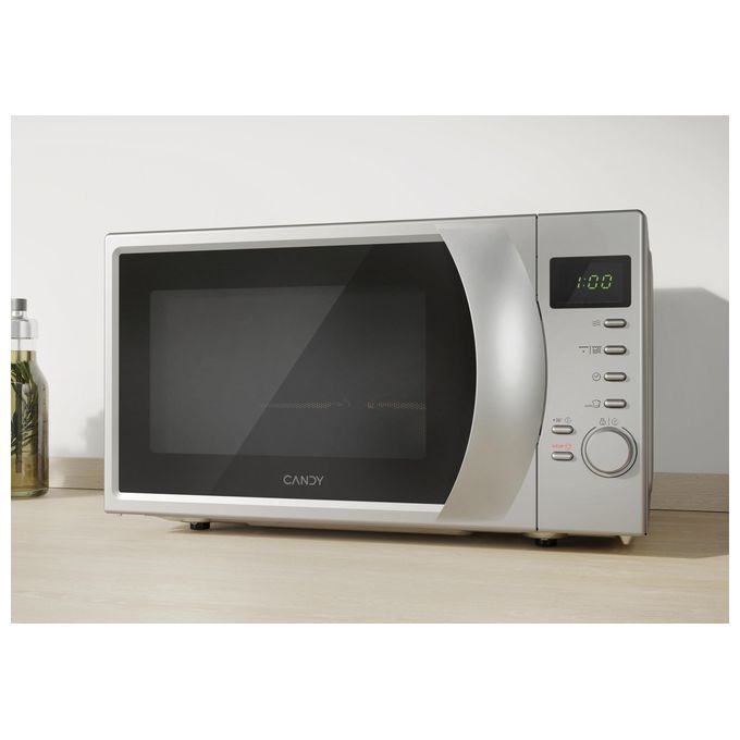 Candy CMG 2071 DS Forno a Microonde con Grill Capacita' 20 Litri Potenza 700 W Easy Touch Acciaio inossidabile
