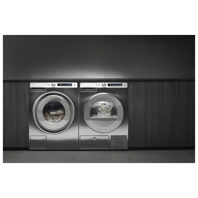 Asko T608HXS Pro Home Style Asciugatrice Pompa di Calore 8 Kg Classe A+++ Vapore SensiDry (85x59,5x65,4 cm) colore Bianco
