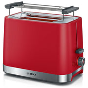 Bosch TAT4M224 Tostapane 2 Fette 950 W Funzioni Scongelamento Riscaldamento High Lift colore Rosso