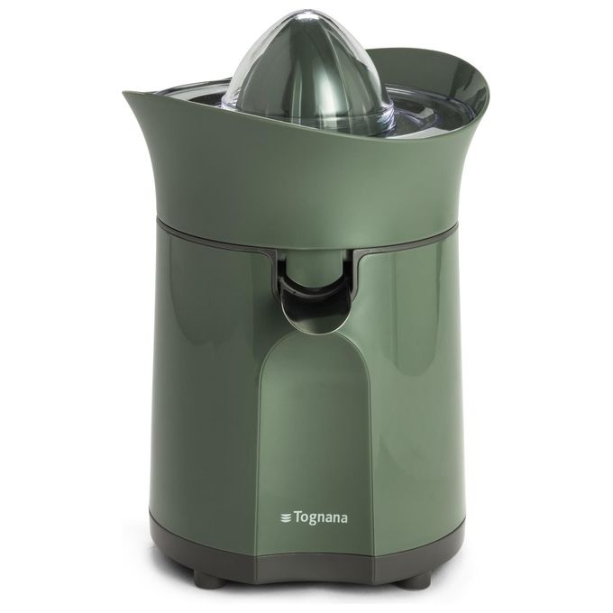 Tognana D2DSO01IRVE Iridea Spremiagrumi Elettrico 100W Doppio Cono Sistema Salvagoccia colore Verde