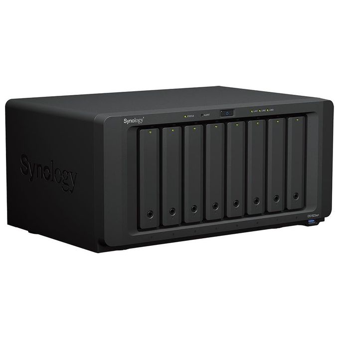 Synology DS1823XS+ DiskStation DS1823XS+ Server NAS Ryzen Embedded V1780B 8 GB DDR4 8 Bay SATA M.2 4x 10GbE Nero