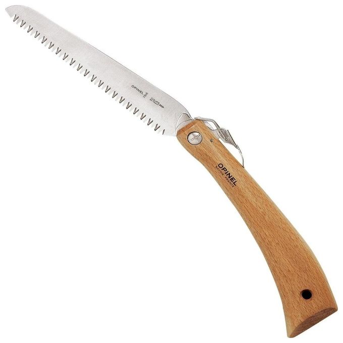 Opinel Coltello Segaccio Serramanico N18 in Acciaio Inossidabile Marrone