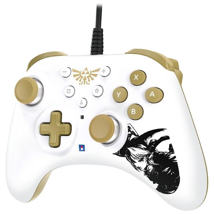 Hori Gamepad Horipad Turbo Wired Zelda Edition per Nintendo Switch
