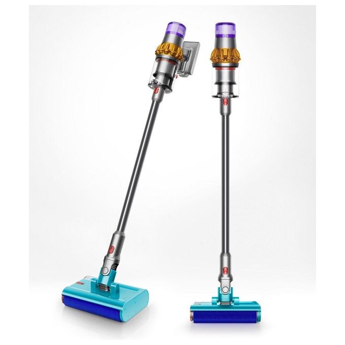 Dyson 448798-01 V15s Detect Submarine Aspirapolvere senza filo secco e bagnato ciclonica 0,76 L 240 AW 60 min colore Nichel Giallo