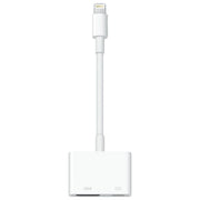 Apple MW2P3ZM-A Adattatore da Lightning ad AV Digitale HDMI 1080p per iPhone iPad iPod colore Bianco