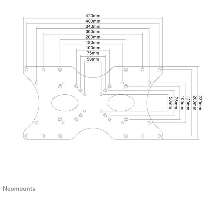 Newstar Piastra Fpma Vesa400